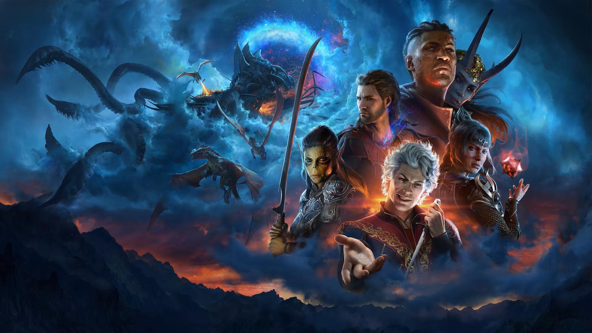 Baldur's Gate 3 cover art