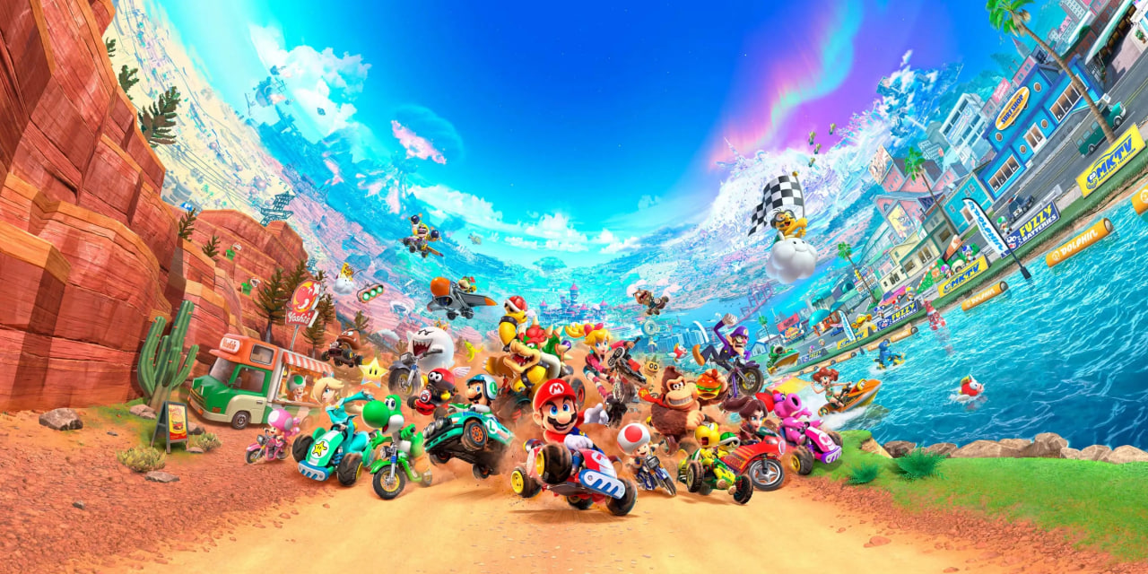 Mario Kart World cover